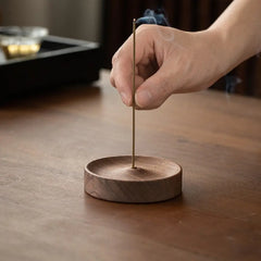 Juego de regalo de incienso de madera taoísta – Varitas de incienso de meditación bendecidas y kit de ritual