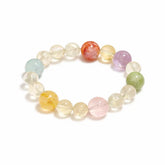 Natural Multi-Crystal Bracelet – Feng Shui Wealth Love Energy Balance Spiritual Bracelet | Taiqing Temple