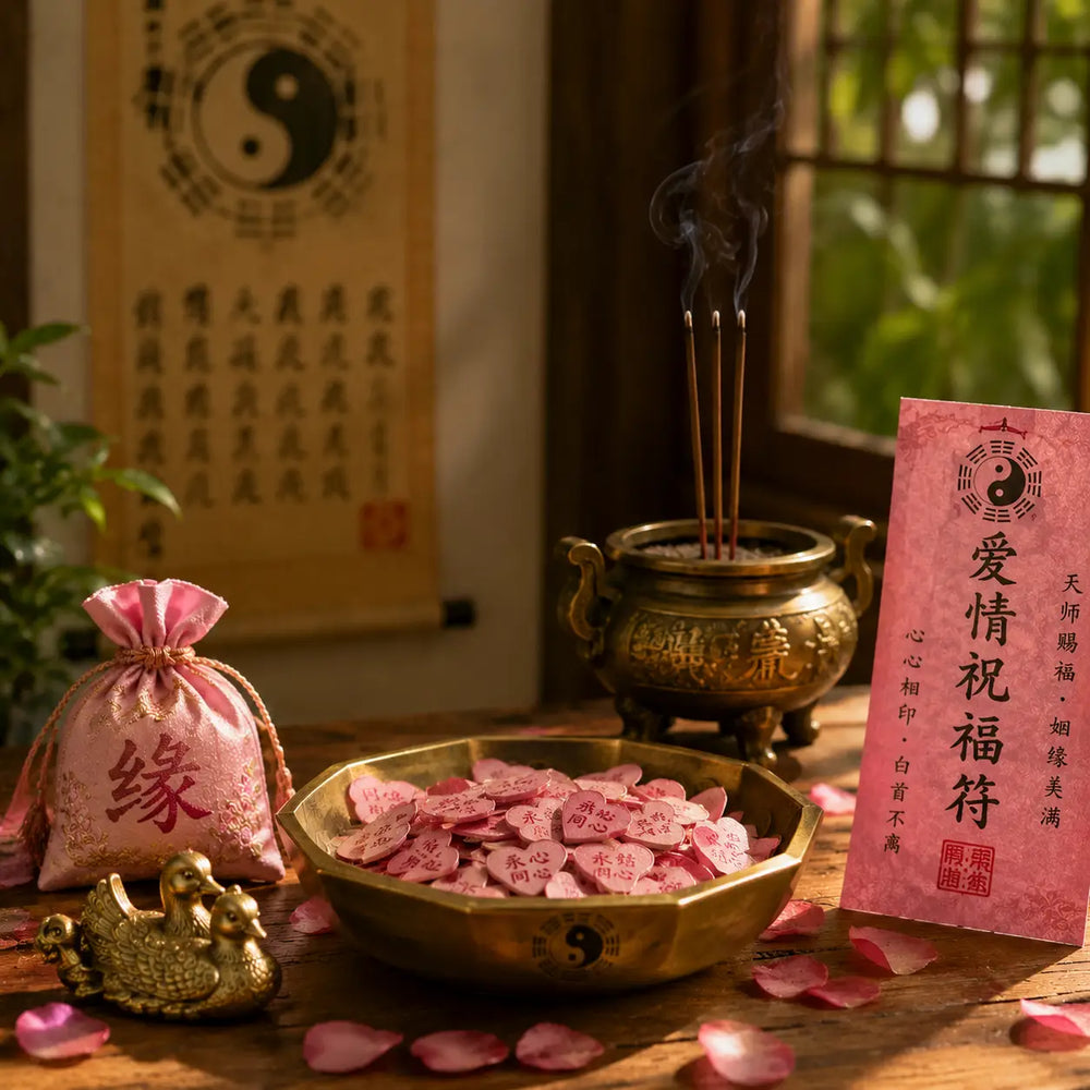Enhance love, strengthen relationships, and attract auspicious romance with an authentic Taoist ceremony.