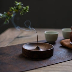 Taoist Wooden Incense Holder Gift Set – Blessed Meditation Incense Sticks & Ritual Kit