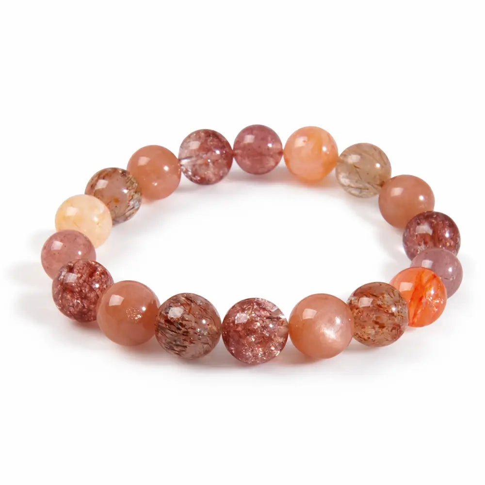 Firework Multi-Crystal Bracelet – Super Seven Rutilated Quartz Energy Healing Jewelry Gift Set | Taiqing Temple
