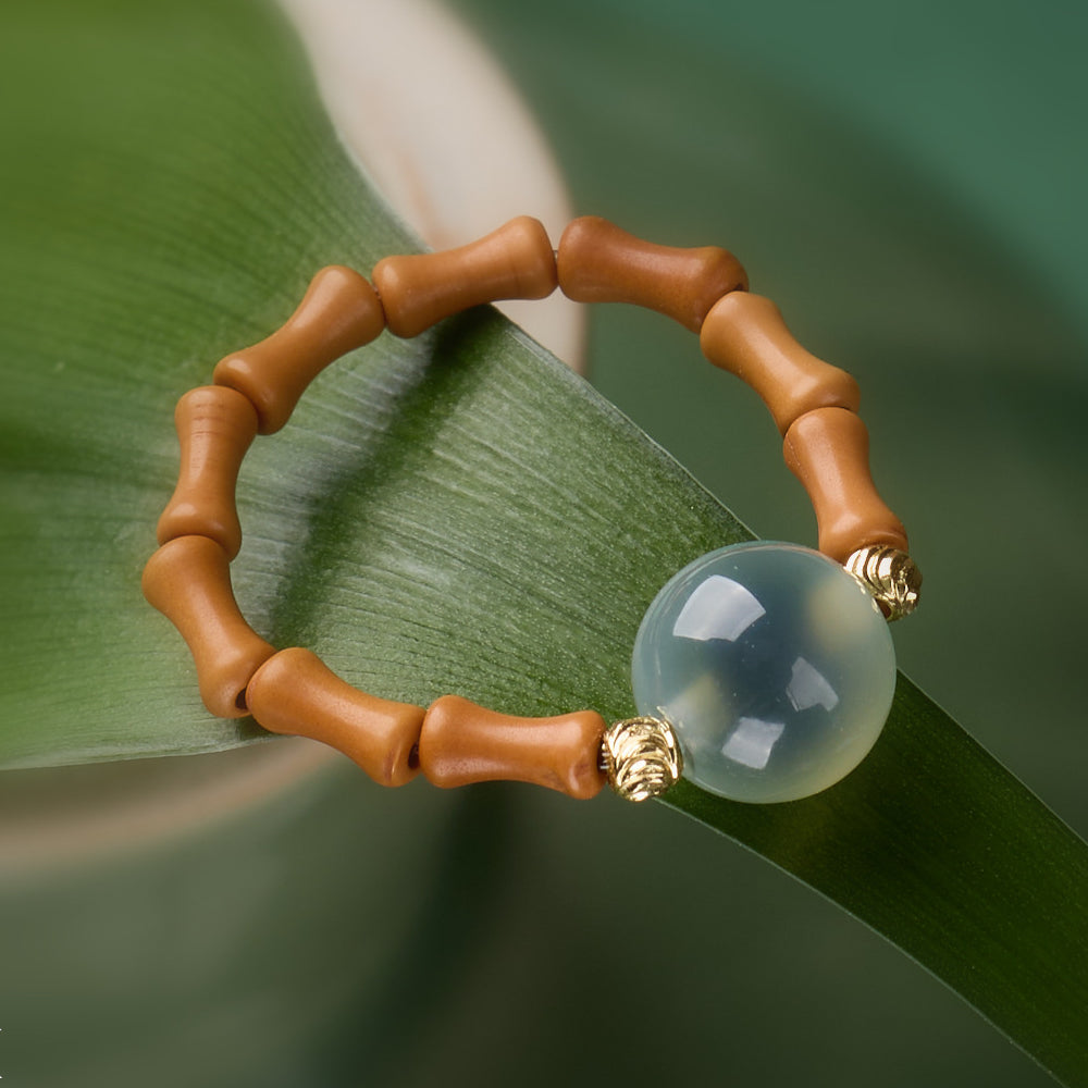 Set de regalo Cinco Bendiciones Taoístas – Amuleto de la suerte, anillo de ágata roja y saquito de la paz para protección y buena fortuna