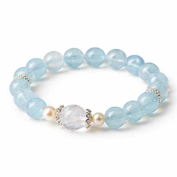 Natural Jade & Pearl Necklace – Chinese Minimalist Clavicle Chain Taoist Blessing Gift Set