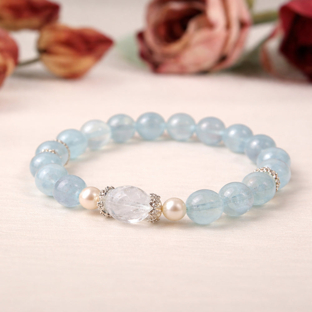 Natural Jade & Pearl Necklace – Chinese Minimalist Clavicle Chain Taoist Blessing Gift Set