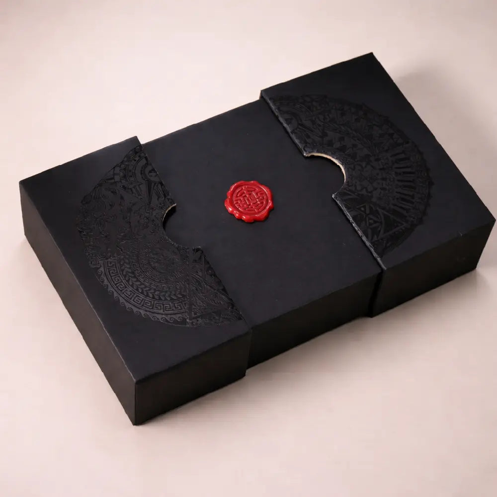 Taoist Custom Talisman Blessing Kit – Handmade Ritual Fu Amulet for Protection & Luck